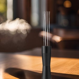 침칠봉 뭉친 커피 가루 채널링 개선 에스프레소 침칠봉