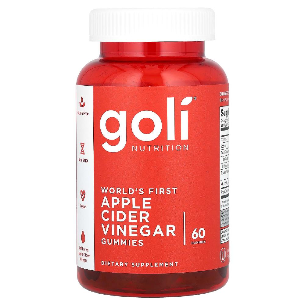 애사비 애플사이다비니거 사과식초 60구미젤리 Apple Cider Vinegar <b>골리뉴트리션</b>