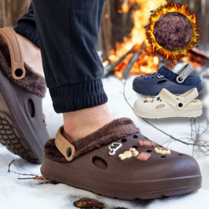 방한슬리퍼 털 커플 뮬 슬리퍼 샌들