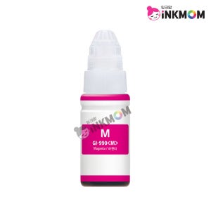 GI-990M 캐논 990M 빨강 재생(호환)잉크 G1900 G2900 G3900