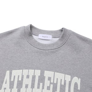 ATH 크랙 오버핏 맨투맨 rayble 24FW