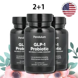Pendulum 펜듈럼 GLP-1 프로바이오틱 유산균 5억 AFU 이눌린 30캡슐, 3개
