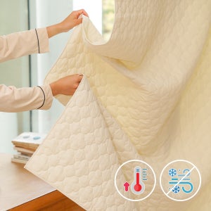 국산 못없이설치 무타공 패딩 방한방풍 소음완화 겨울 커튼 벨크로/봉집핀택1 S150x150