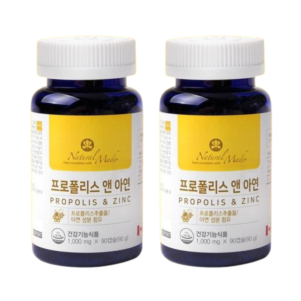 <b>네츄럴메이드 프로폴리스</b> 90캡슐 1+1