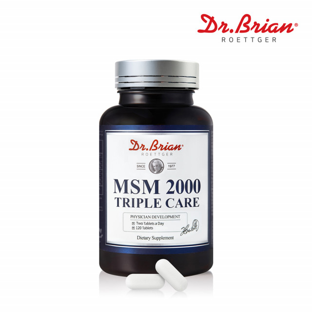 닥터브라이언 엠에스엠 <b>MSM</b>2000 2개월분 <b>MSM</b>관절영양제 식이유황 미국산