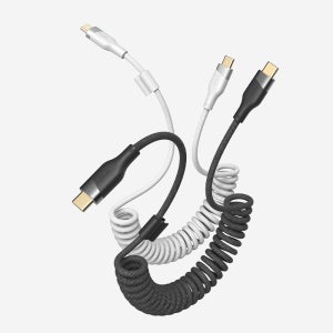 우븐 스프링 C타입 to C 100W 240W 5A PD 고속충전 케이블