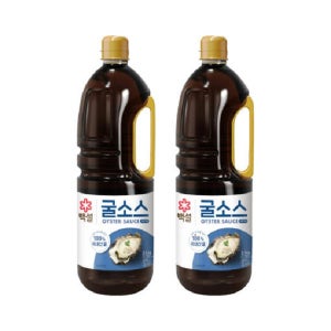CJ제일제당 백설 굴소스2.1kg 2개