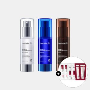 동국제약 센텔리안24 마데카 파워 앰플 3종 (브라이트닝, 모이스처, 리프팅) 30ml + 샤쉐 6매