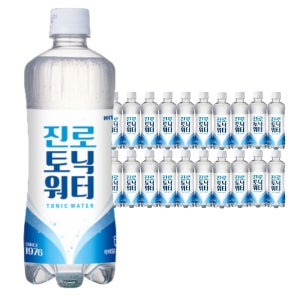 진로 토닉워터 오리지널, 600ml, 20개