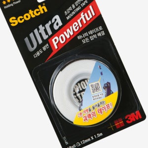 3M 초강력 아크릴 폼 양면테이프 자동차 블랙박스 접착 부착 테이프 12mm x 1.5M