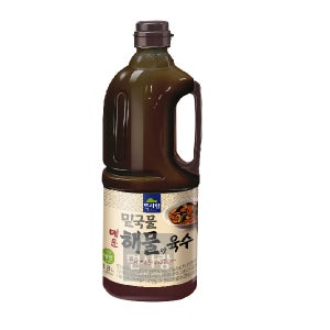 면사랑 매운맛 해물맛 육수 1.8L