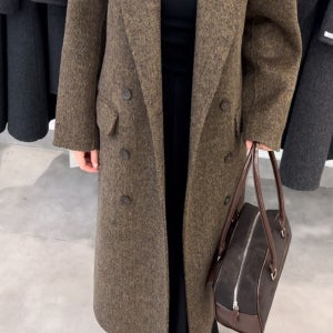 캐주얼 분할 패션 가을과 남성 고급 재킷 코트 더블 의류 브레스트