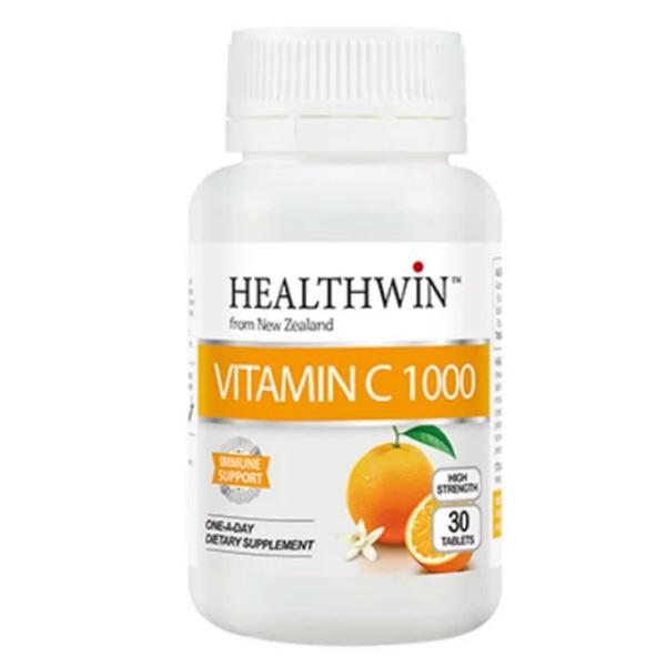 HEALTHWIN 헬스윈 <b>VITAMIN C</b> <b>비타민 C</b> 1000mg 30정