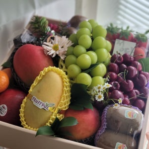 정담채 한가득 박스 (L SIZE) - 정담과일 과일선물세트 - 서울 경기 퀵배송 전국 안전 택배 가능