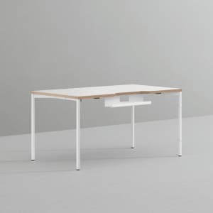 데스커 컴퓨터 책상 2.0 1400x800mm, 화이트