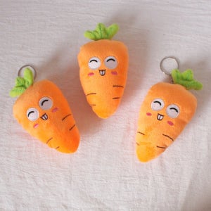 야채키링 당근키링 채소 음식 과일 웃긴 특이한 수영가방