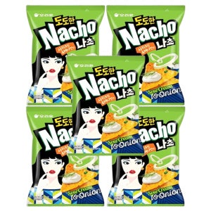오리온 도도한 나쵸 사워크림어니언맛 155g X 5개