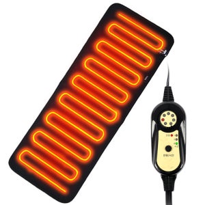 카모아 메쉬 6단온도도절 롱타입 차량용 온열매트 (12V 24V) SUV 차박캠핑 화물차 침대칸 자동차 시거잭 전기매트