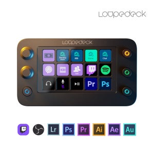 [리퍼비쉬/중고] 루프덱 라이브S Loupedeck New LIVE S 이미지 동영상 편집 콘솔