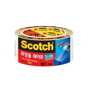 3M 스카치 포장용 박스 테이프 3615 투명 48mmx50M
