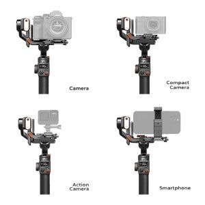 호헴 hohem iSteady MT2 KIT 3축 스마트폰 짐벌 미러리스 액션캠 호환 AI트래킹 조명 포함
