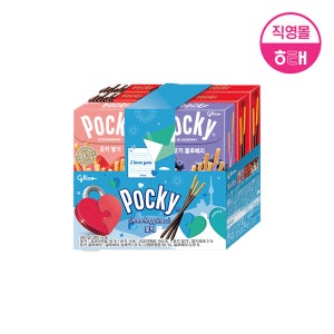 해태 2025 포키 기획 6팩 X 1개 (초코 2, 극세 2, 딸기 1, 블루베리 1)