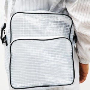 크린룸가방 크로스백 대형 PVC 반도체용 방수, 방진가방