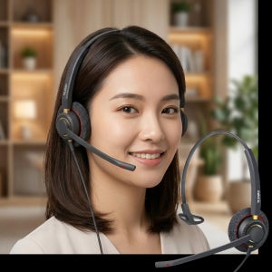 텔레그로 헤드셋 H55 고급형 전문 상담용