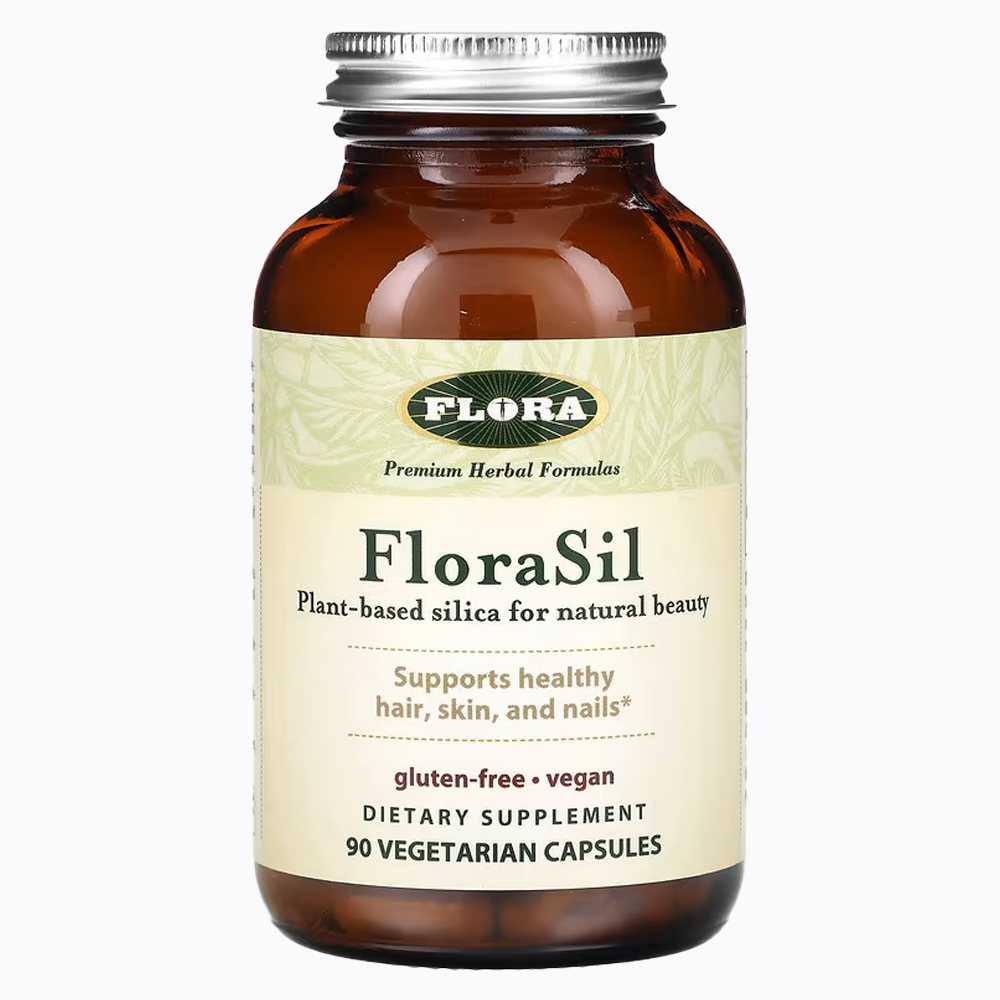 플로라 <b>FloraSil</b> 플로라실 90정 silica 호스테일추출물 <b>헤어 스킨 네일</b> 실리카
