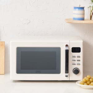 풀무원 레트로 전자식 전자레인지 20L
