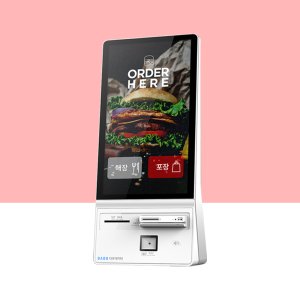 K1시스템 애플페이 연동 무인 매장 음식점 NFC 대형 카드결제 전용 키오스크 pos DD1000K