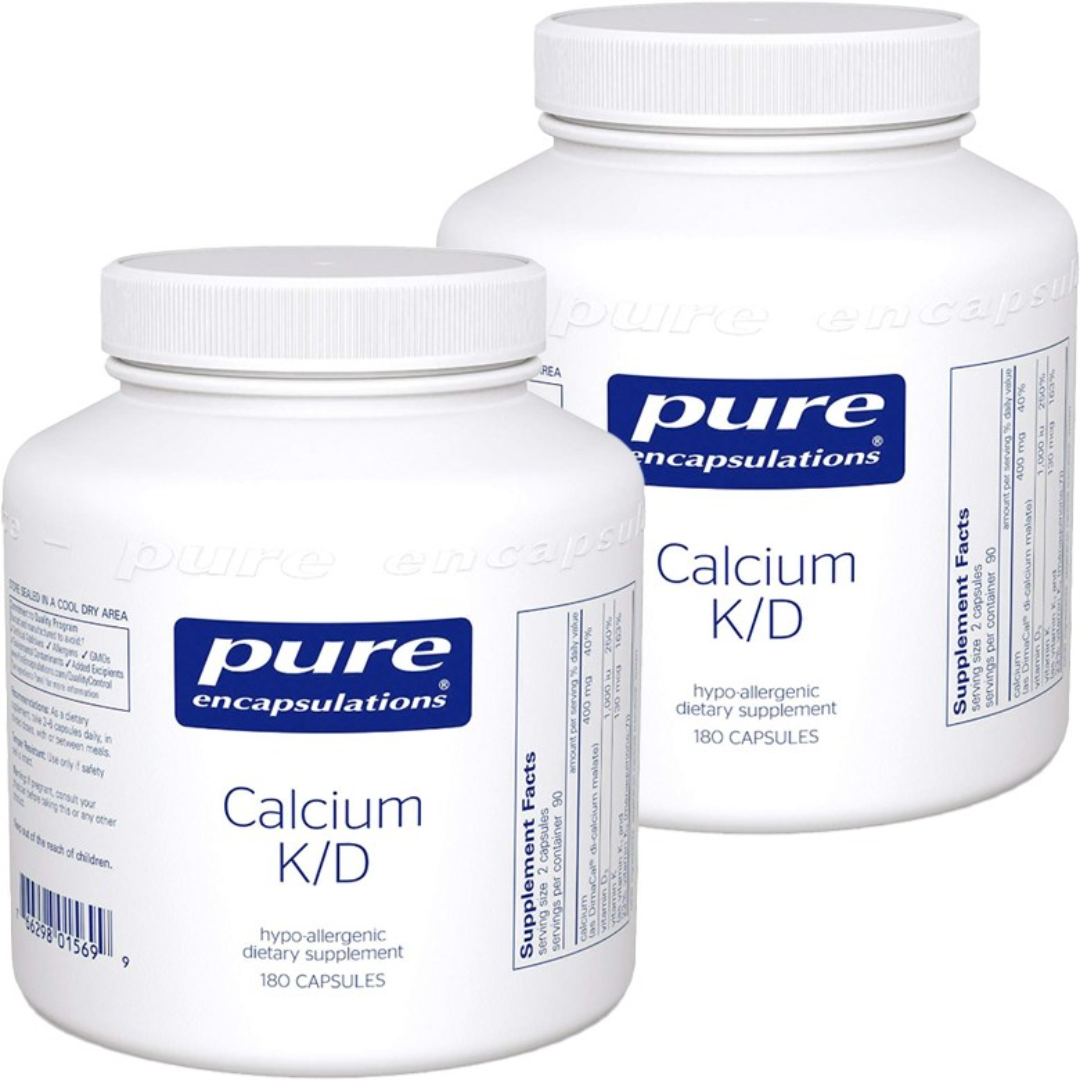 <b>퓨어인캡슐레이션</b> 칼슘 K/D 180 캡슐 2세트