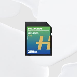 HOMAN 호만 UHS-I SD Card 메모리카드 V30 256GB