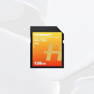 HOMAN 호만 UHS-II SD Card 메모리카드 V60 128GB