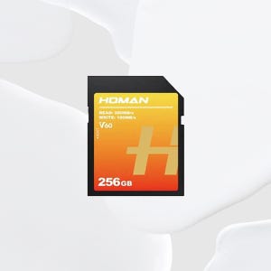 HOMAN 호만 UHS-I SD Card 메모리카드 V60 256GB