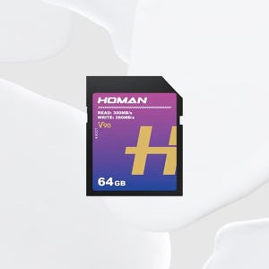 HOMAN 호만 UHS-II SD Card 메모리카드 V90 64GB