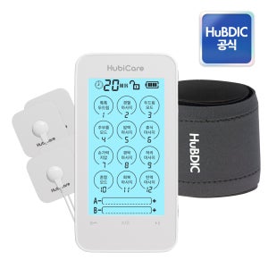 휴비딕 저주파 마사지기 충전식 EMS 전기 자극 안마기 HMB-5000 + 러닝 등산 슬개골 무릎보호대