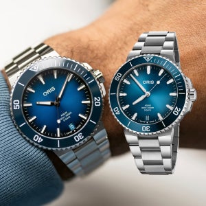 오리스 시계 애커스 칼리버400 리디자인 43.5 블루 백화점AS