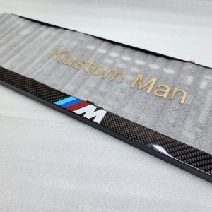 bmw 번호판가드/리얼카본 번호판가드
