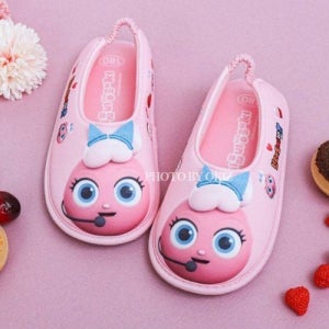 브레드이발소 마카롱 미끄럼방지 키즈 유아 덧신 실내화