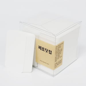 착한 무지 단어카드 고급 모조지 사각라운드 600매 단어장 인덱스 암기카드