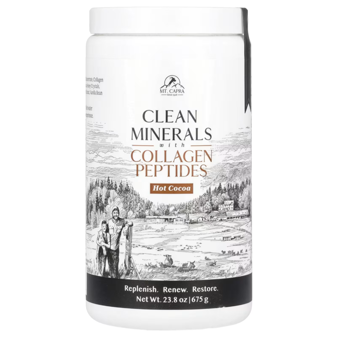 <b>Mt. Capra</b> 클린 미네랄 콜라겐 펩타이드 함유 핫 코코아 675g