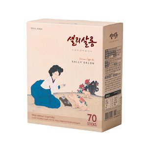 [샐리살롱 커피믹스 70T] 스페셜티 원두가 들어있고 설탕이 적어 담백한 프리미엄 해외수출 믹스커피