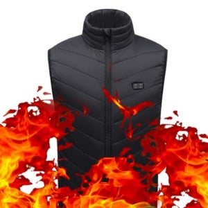 남성 발열 조끼 열선 온열 USB 충전식 남여공용 배달 보온 열조끼