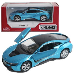 미니카 자동차 다이캐스트 장난감 BMW i8 남자아이 어린이집 유치원 선물