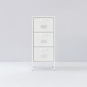 MKB 캐비넷 수납장 3단 4251015 425x360x1015, 3단, 화이트 1704.7339