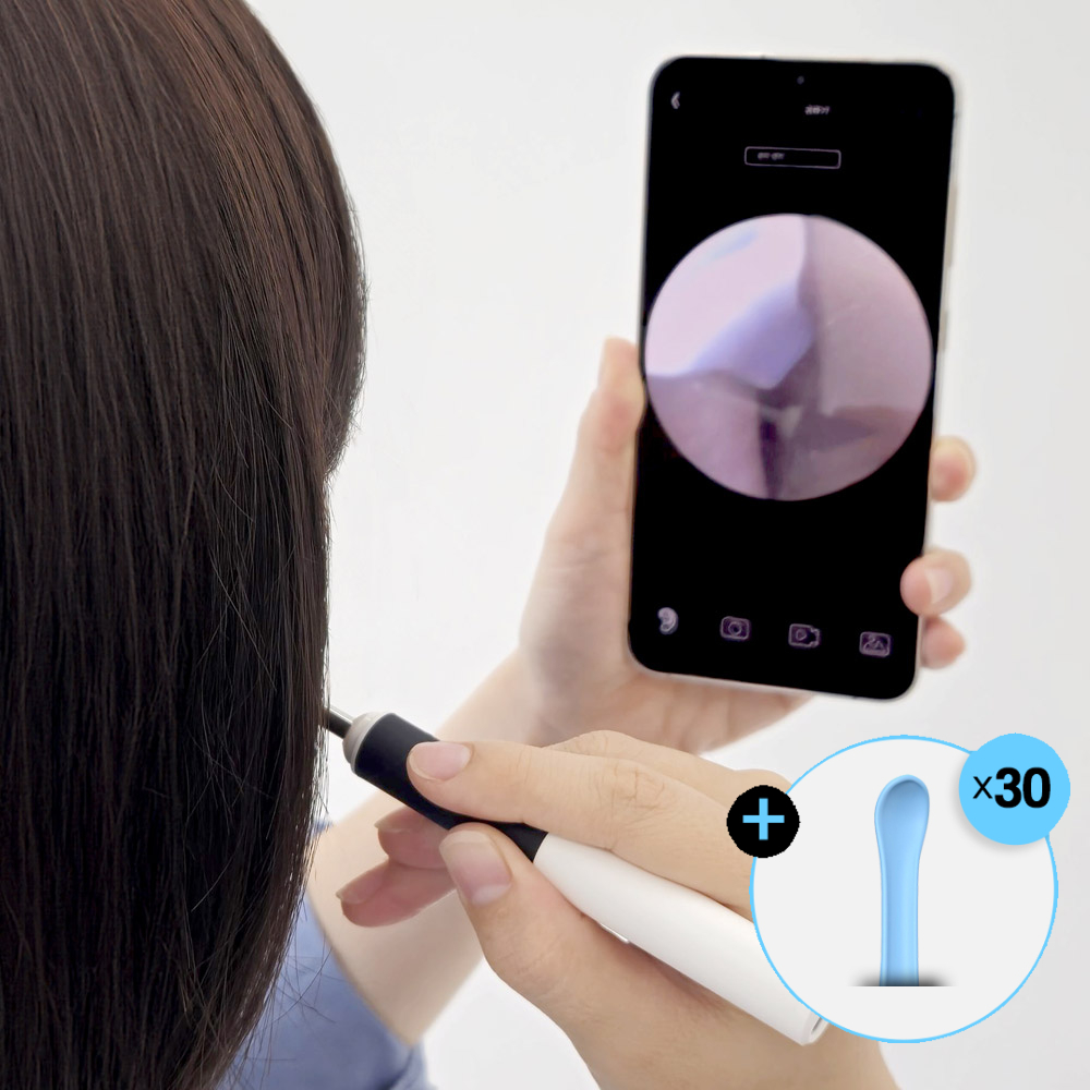 이어뷰 귀내시경 귀이개 귀파개 청소 귀지 제거 1000만화소 카메라