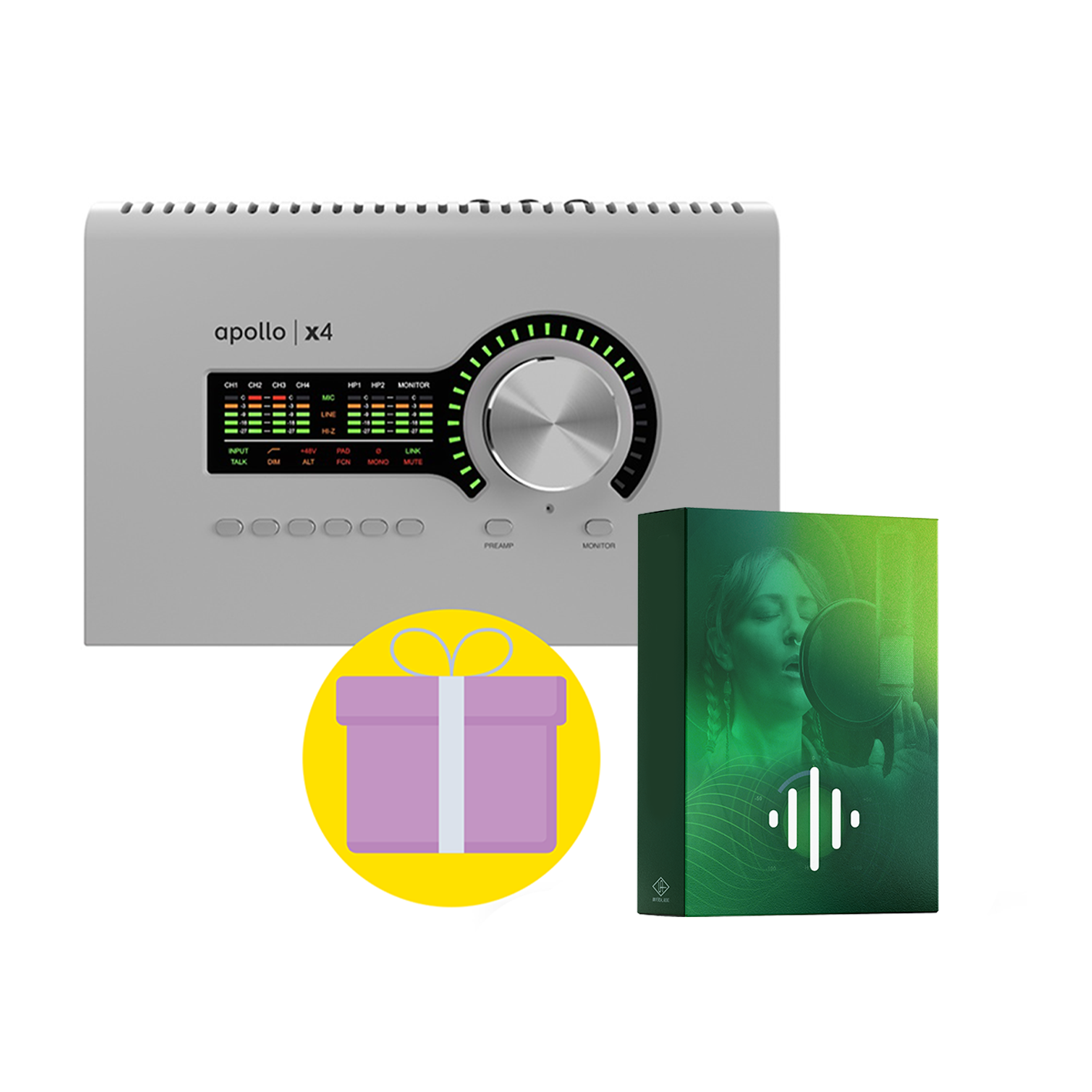 Universal Audio Apollo x4 Audio Interface (UA 아폴로 x4 오디오 인터페이스)