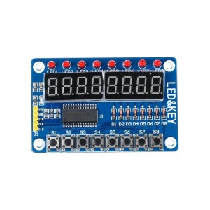 아두이노 TM1638 디스플레이모듈 8FND 8KEY-DISPLAY-Module