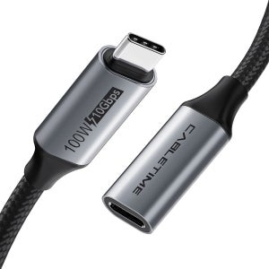 케이블타임 USB 3.1 Gen2 C to C타입 초고속 연장 케이블 CU21E 0.5M